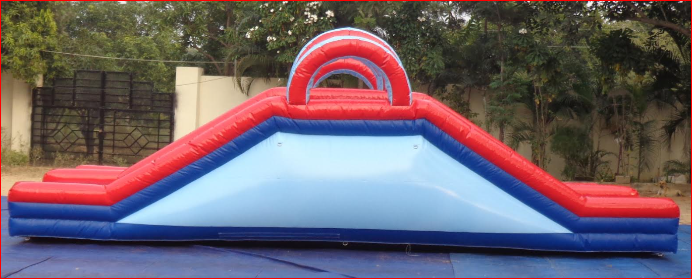 Custom Inflatable Slide with Tunnel for School Recreation