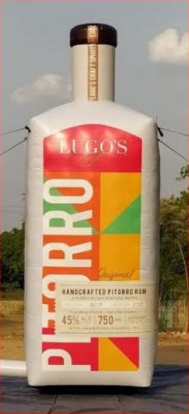 Red Yellow Custom Elegos Inflatable