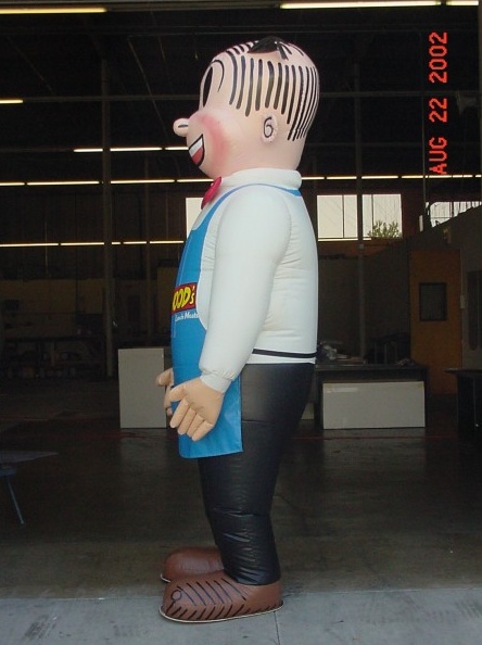 White Black Custom Dagwoods Inflatable
